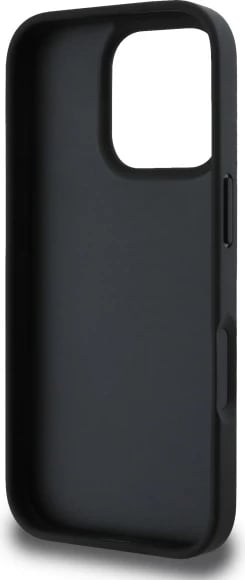 Mbështjellës DKNY Texture Pattern Tonal Stripe për iPhone 16 Pro, i zi