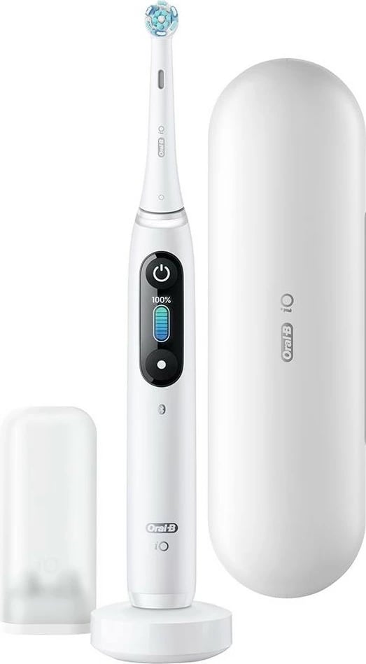 Furçë dhëmbësh rrotulluese Oral-B iO 4210201363064, Adult, Daily care, Deep clean, Gum care, Sensitive, Whitening, White