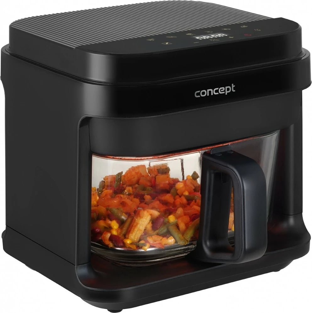 Fritezë me ajër të nxehtë Concept FR5500, 5.5L, e zezë