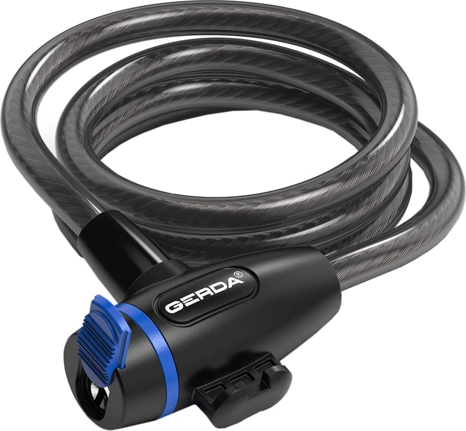 Zinxhir sigurie për biçikletë Gerda, zi