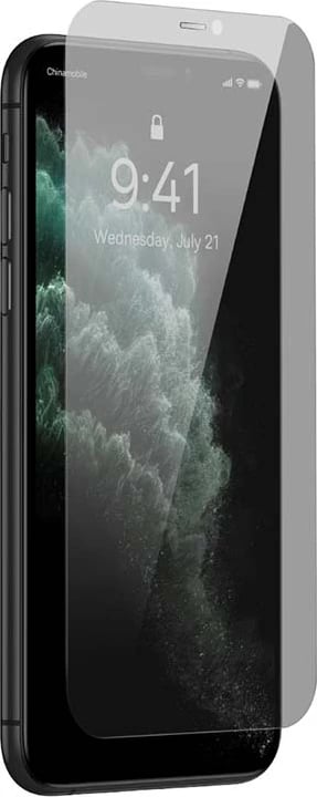 Mbrojtës ekrani tempered glass Baseus SGBL060502 për iPhone XR/11, 0.3mm, 2 copë, Zi