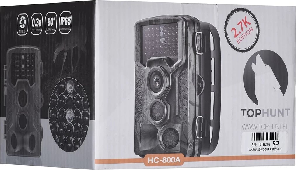 Kamerë kurth TOPHUNT HC800A, kamuflazh