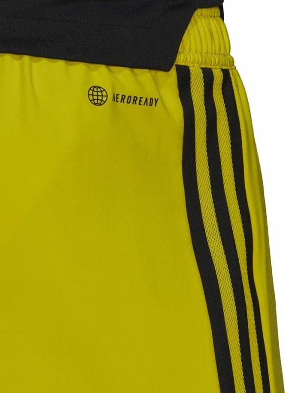 Shorce për meshkuj adidas, të zezë me të verdhë