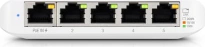 Switch Ubiquiti UniFi USW Flex Mini, EU, Bardhë