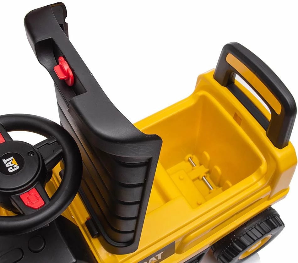 Ekskavator lodër për hipje, Milly Mally, CAT Excavator, 12–36 muaj, ngarkesë max 25 kg, me zë, e verdhë