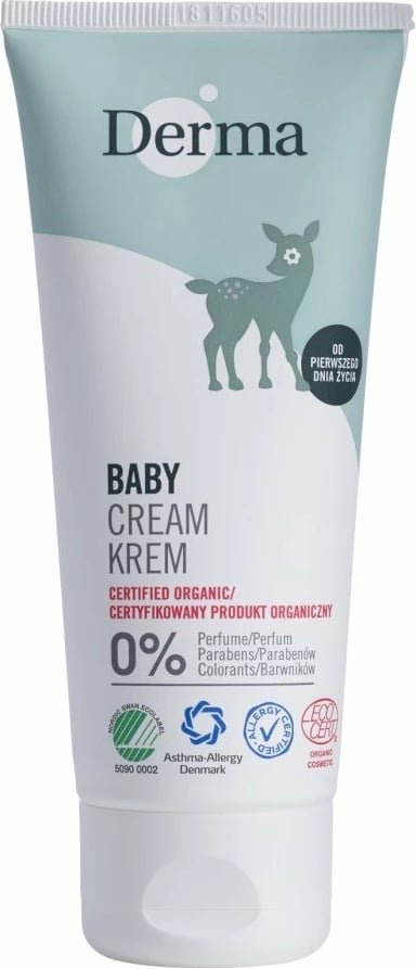 Krem trupi për fëmijë Derma Eco Baby Cream gentle care cream, 100ml