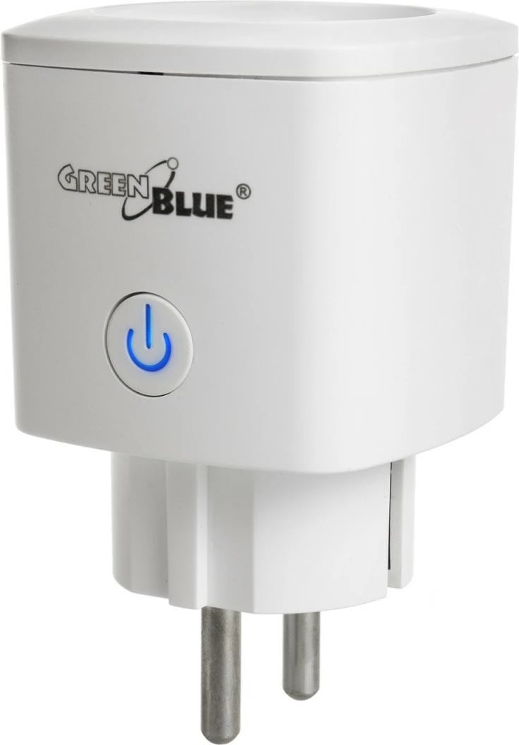 Prizë smart GreenBlue GB720F, WiFi, kontroll me aplikacion, matje energjie, e bardhë