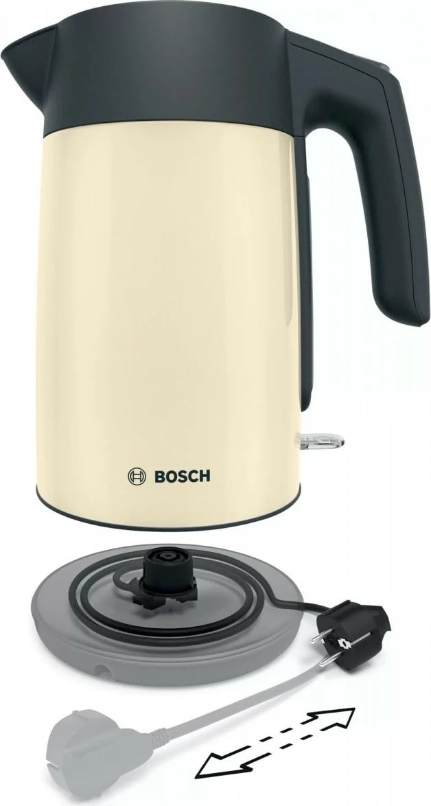Ibrik elektrik Bosch TWK7L467, 1.7L, Bezhe