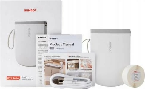 Printer etiketa termik Niimbot D11 H, i bardhë