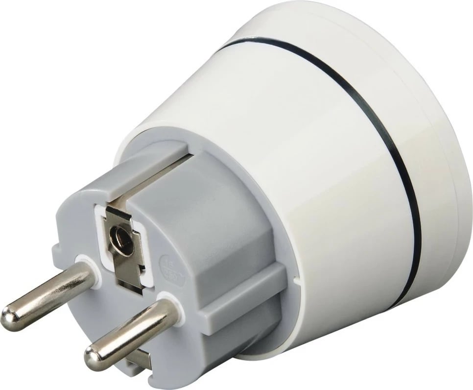 Adapter Hama Core, UK në EU, i bardhë