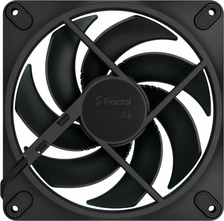 Kasë Fractal Design Momentum 14 RGB, 140mm, 3-pack, e zezë