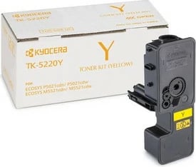 Toner Kyocera TK-5220Y, 1200 faqe, e verdhë