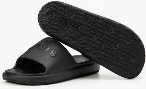 Flip-Flops për femra Levi's, të zeza