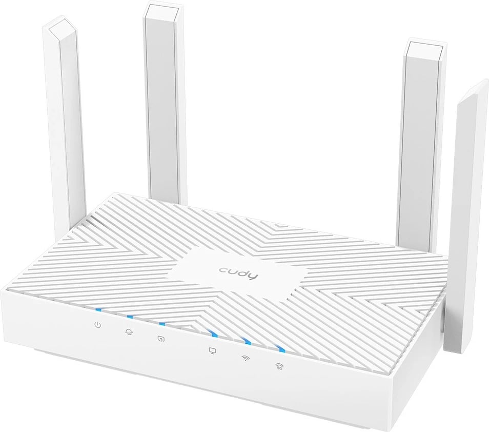Router Cudy WR1300E, Wi-Fi 5, Dual-band, Ethernet LAN, Bardhë