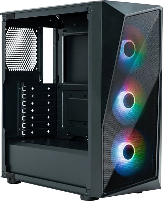 Kasë Cooler Master CMP 520, me 3 ventilatorë ARGB, e zezë