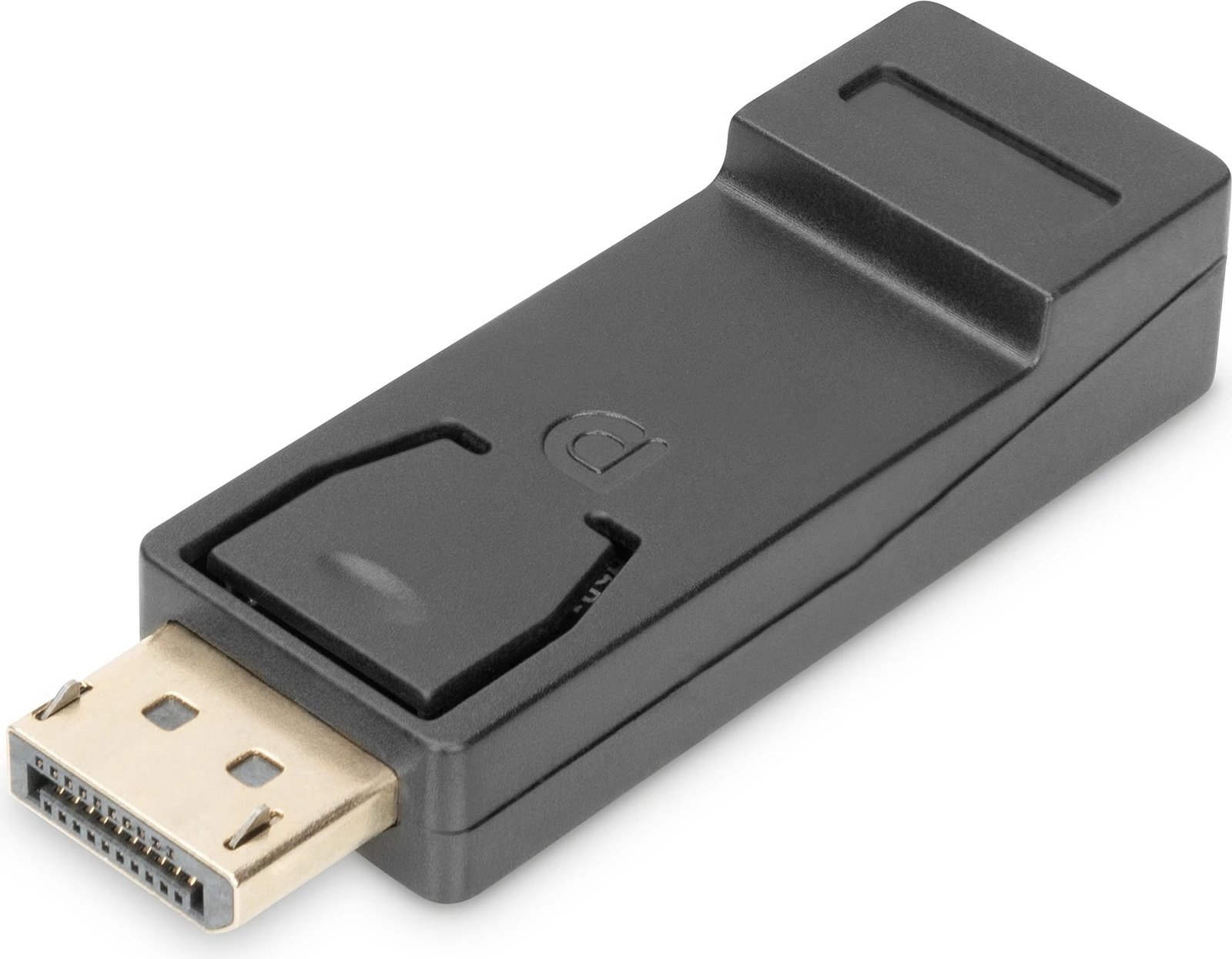 Adapter Digitus DisplayPort në HDMI, 1080p, e zezë