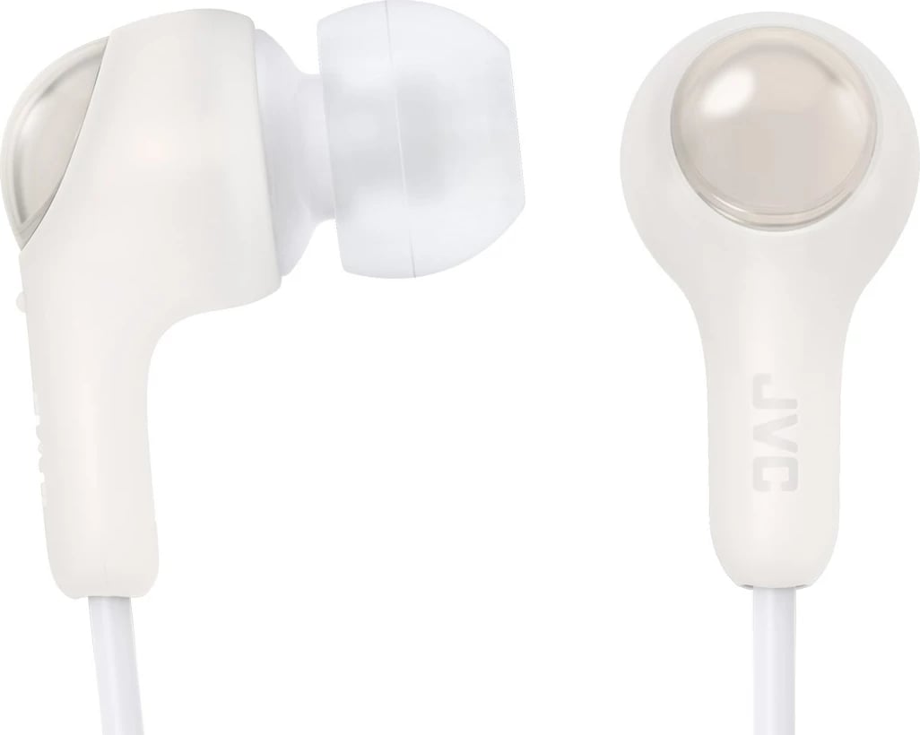 Kufje JVC HA-FR9UC me tela, USB Type-C, për thirrje/muzikë, të bardha