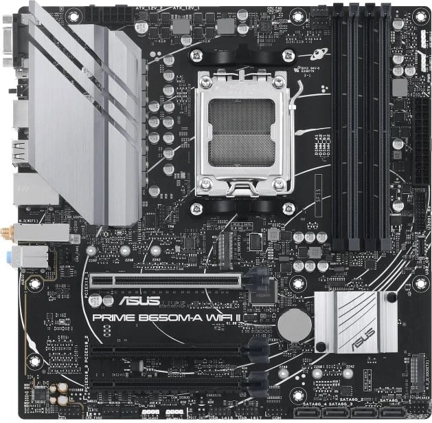 Pllakë amë ASUS PRIME B650M-A WIFI II, AMD B650, Socket AM5, micro ATX