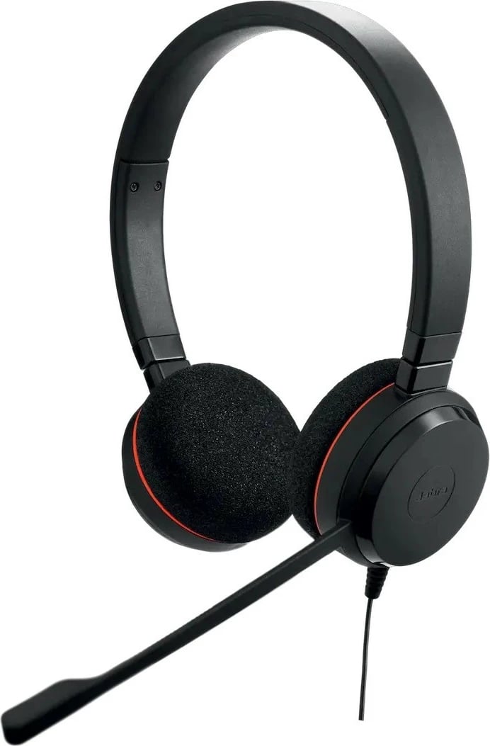 Kufje Jabra Evolve 20 MS Mono me mikrofon, USB-A/USB-C, e zezë