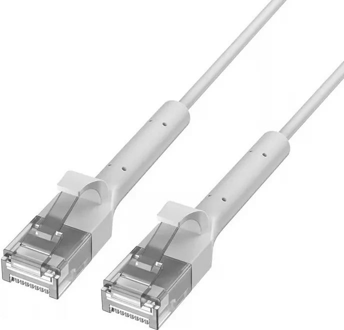 Kabllo rrjeti Extralink Cat.6A U/FTP, 1m, RJ45, e bardhë