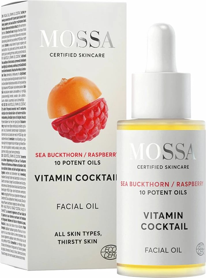 Vaj për fytyrë për femra MOSSA Vitamin Cocktail Multivitamin, 30ml