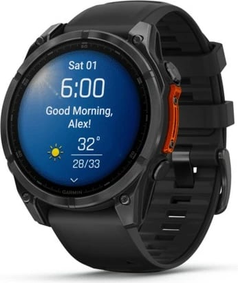 GARMIN Fenix 8 AMOLED  Slate Grey & Black, 47 mm