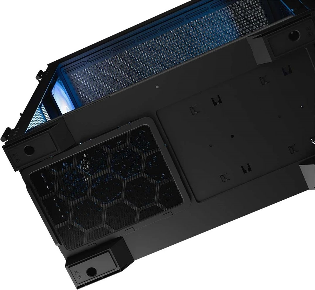 Kasë MODECOM HORIZON ARGB Flow MIDI USB 3.0 X 2 CYPE-C, e zezë