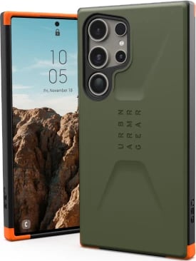 Mbështjellës UAG Civilian për Samsung Galaxy S24 Ultra 5G, i gjelbër