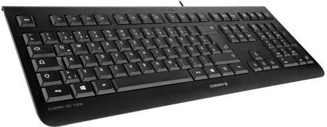 Tastierë Cherry KC 1000, Full-size, USB, E zezë