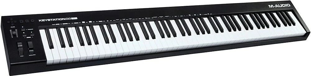 Keyboard Controller M-AUDIO Keystation 88 MK3, 88 keys, USB, Bardhë