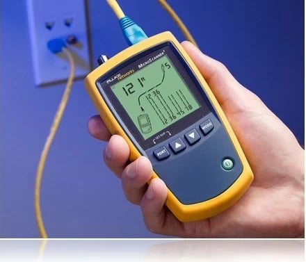 Tester kabllor Fluke MicroScanner², Gri