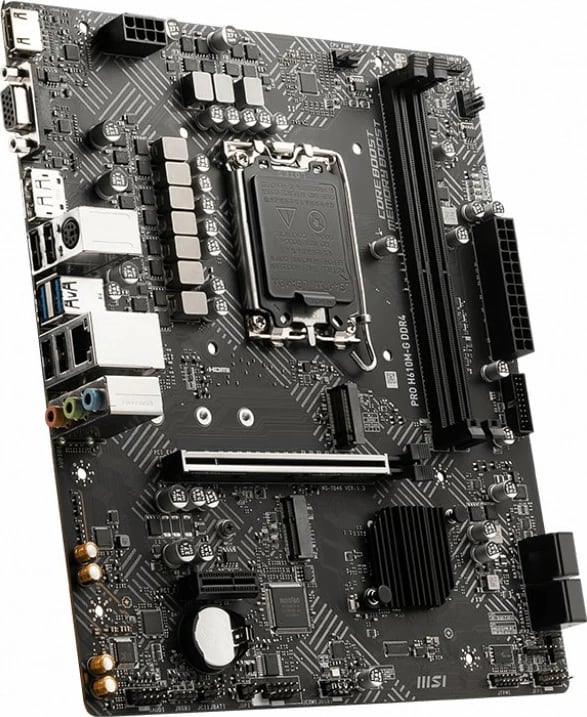 Pllakë amë MSI PRO H610M-G DDR4, Intel, LGA 1700, 64 GB