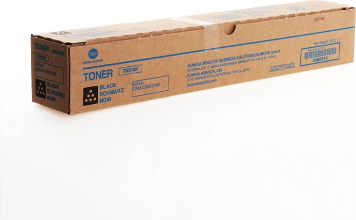 Toner, Konica Minolta TN514K A9E8150/A9E815C, rendiment 28000 faqe, i zi