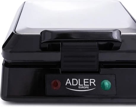 Hekur për Vafla Adler AD 3036, 4 Vafla, Zi