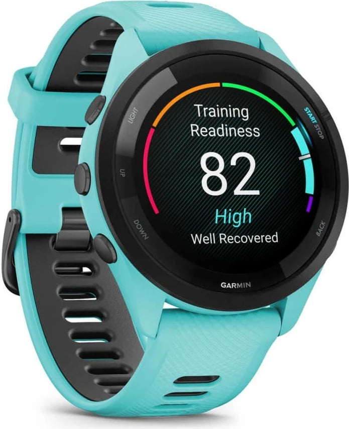 Smartwatch Garmin Forerunner 265, 8 GB, AMOLED, GPS, Blu