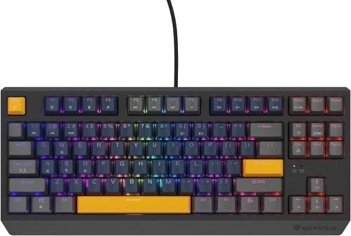 Tastaturë mekanike Genesis Thor 230 TKL, RGB, Outemu Panda, Naval Blue