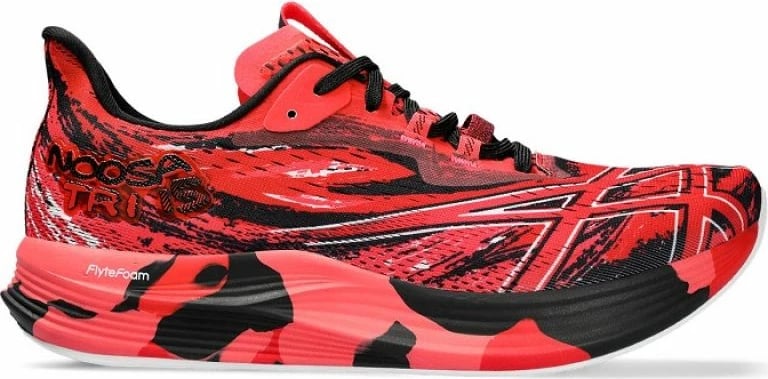 Atlete për meshkuj Asics, të zeza dhe të kuqe