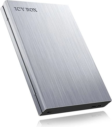 Kuti e jashtme HDD/SSD ICY BOX IB-241WP, 2.5", USB 3.2, alumini, anthracite/silver