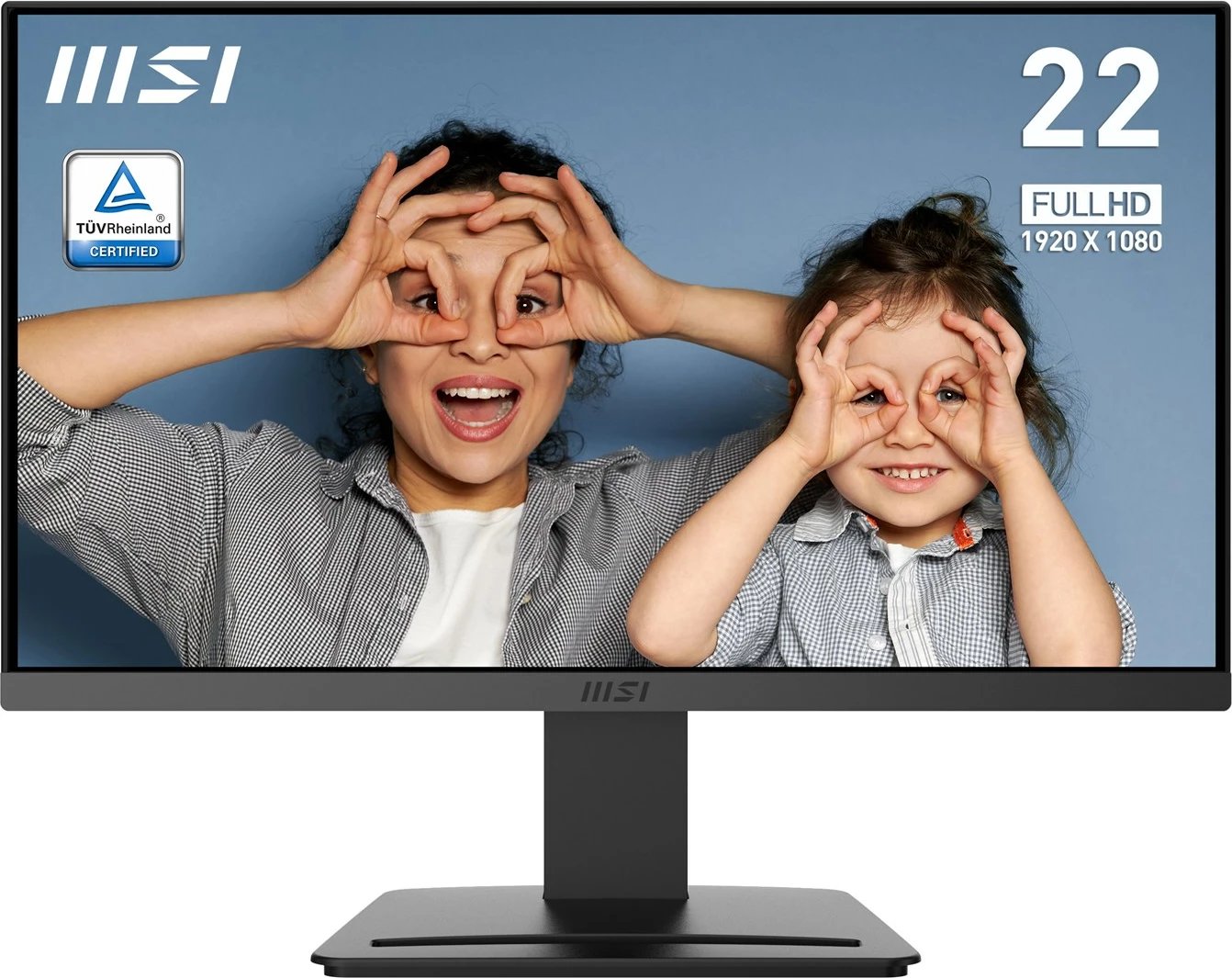 Monitor MSI PRO MP223 E2, 21.4", Full HD, LED, i zi