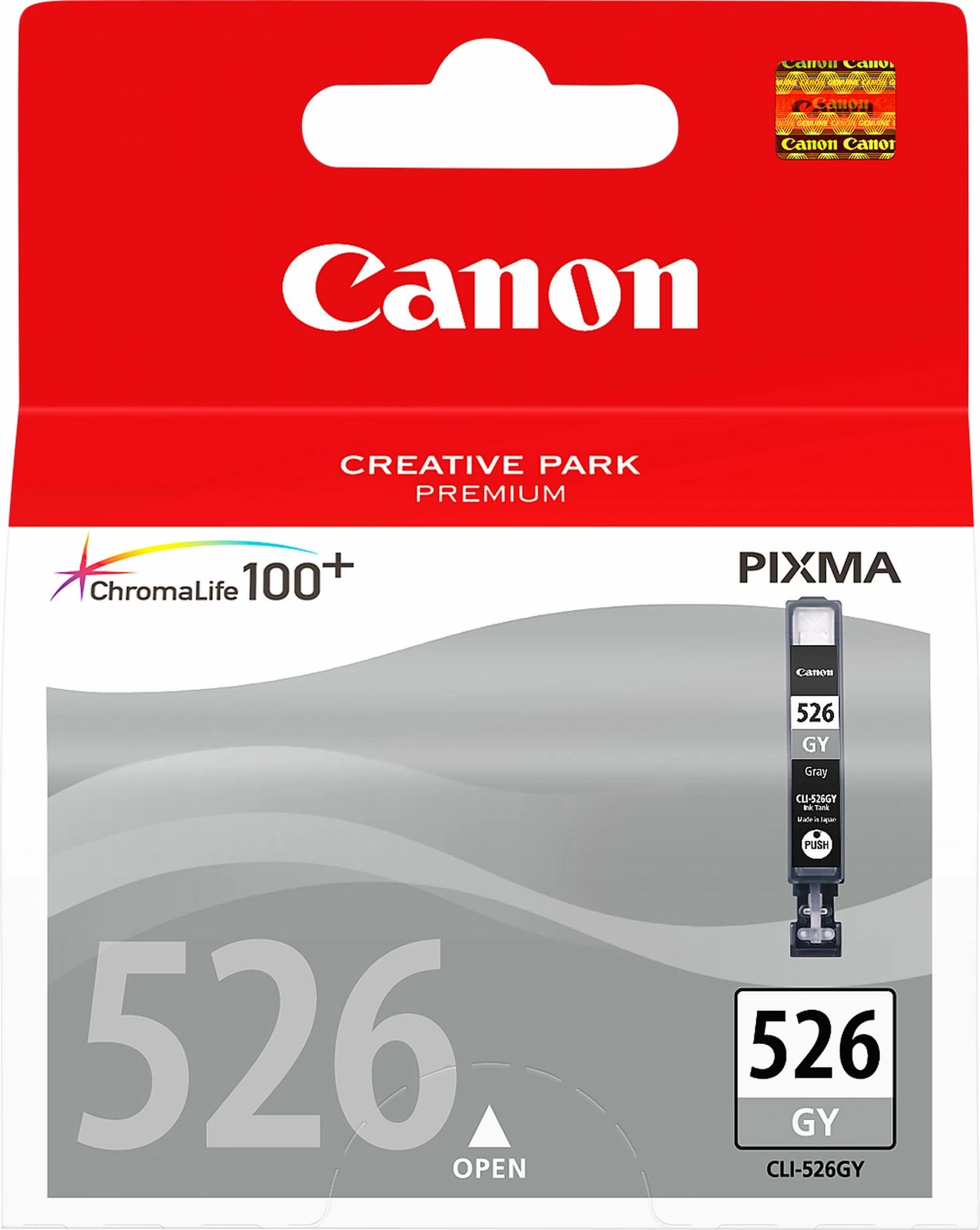 Toner Canon CLI-526GY, pigment, gri, për PIXMA iX6550