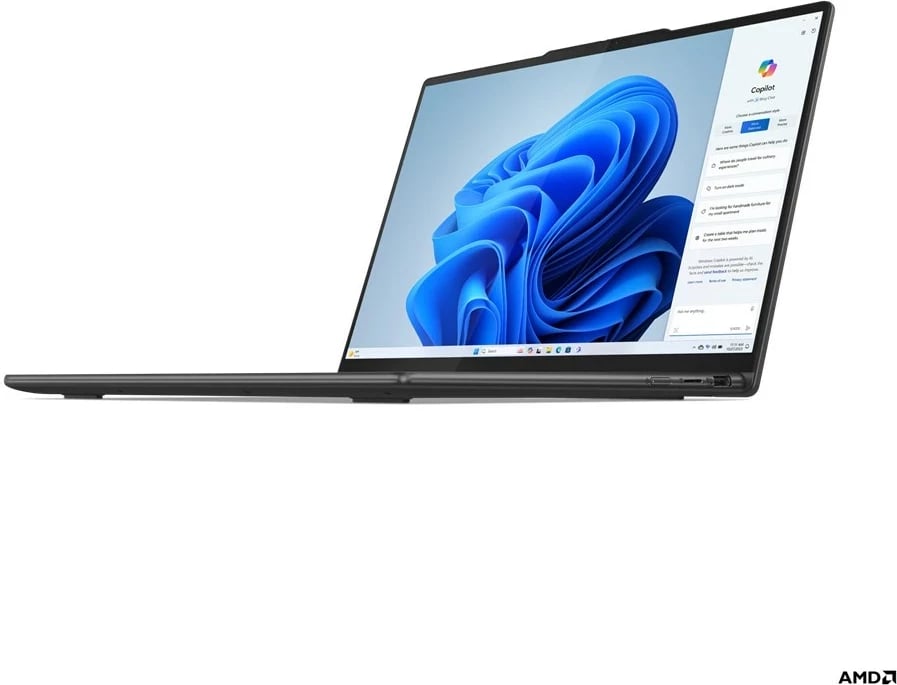 Laptop hibrid Lenovo Yoga 7, AMD Ryzen 7 8840HS, 14 inch, Gri