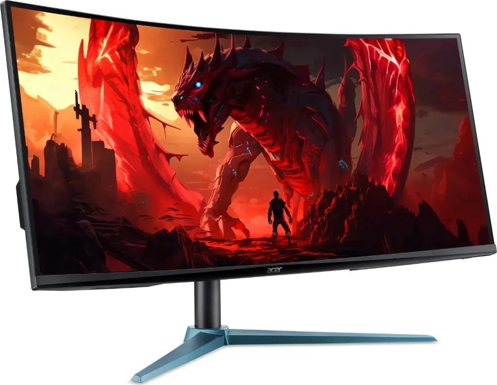 Monitor Acer ED340CUJ0BMIIPX, 34 inç, LED, 3440x1440, FreeSync Premium Pro, i zi