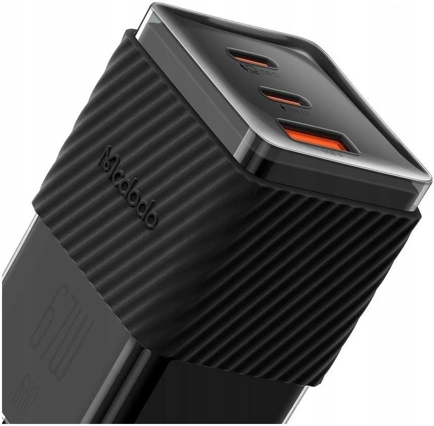 Karikues Mcdodo CH-1501 GaN 67W, 2x USB-C, USB-A, i zi