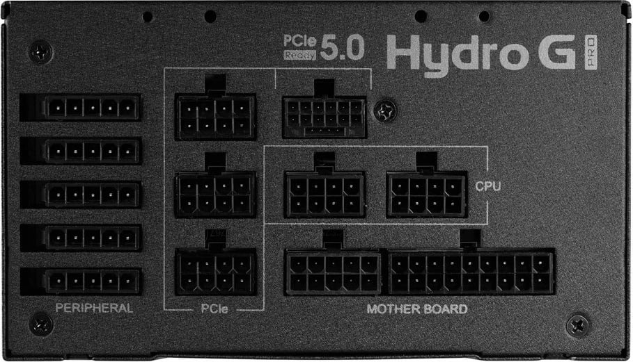 Furnizues me rrymë FSP Hydro G PRO ATX3.0(PCIe5.0) 850W, 850 W, 100 - 240 V, 50/60 Hz, 11-5.5 A, Aktiv, 120 W