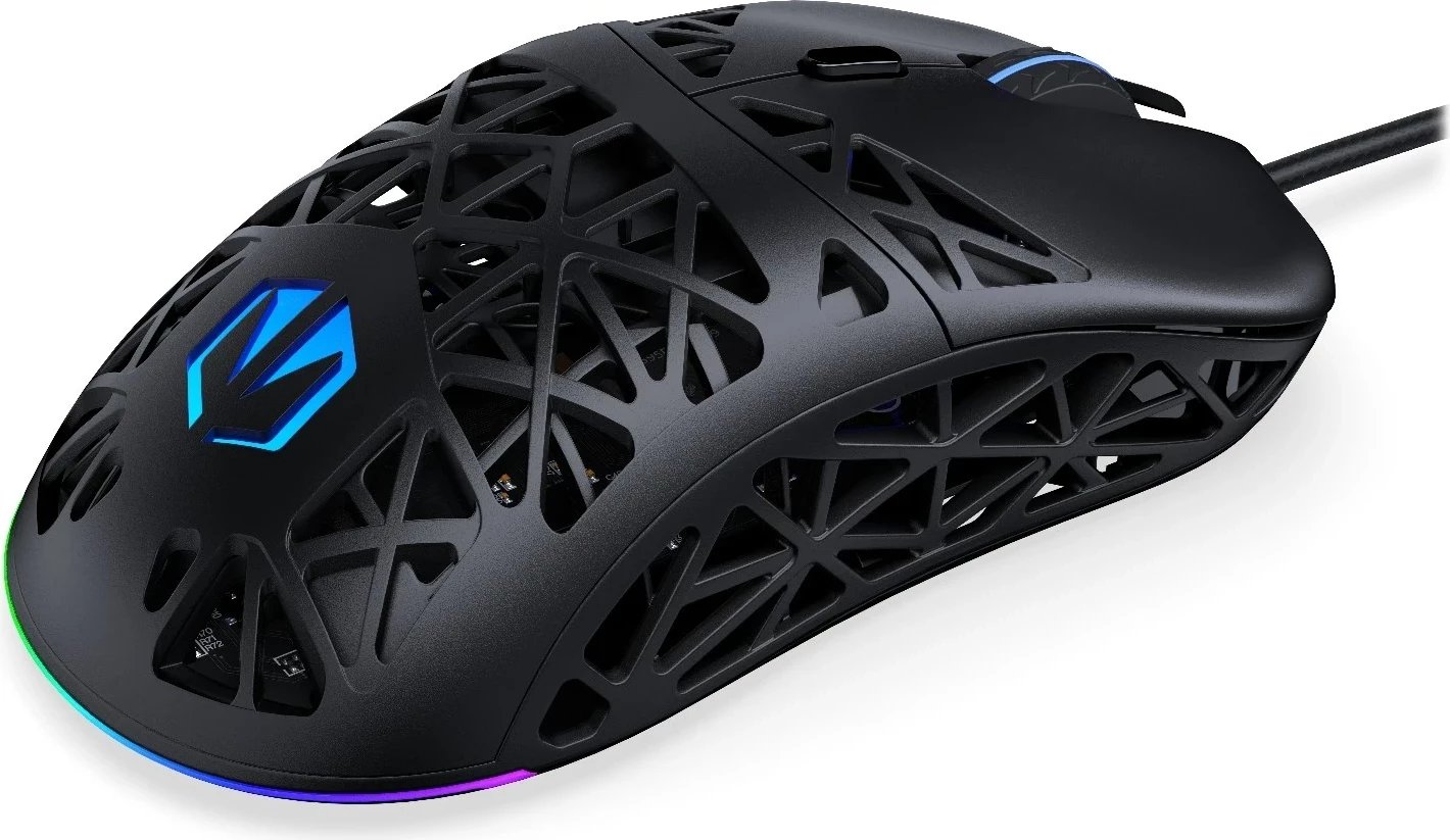 Maus gaming ENDORFY LIV EY6A020, me kabllo, 12000 DPI, i zi