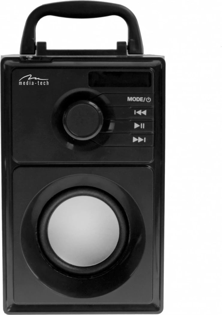 Altoparlant portabël Media-Tech BOOMBOX SILVER MT3179, Bluetooth, 15W, i zi