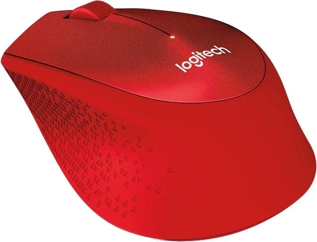 Maus Logitech M330 Plus, i kuq
