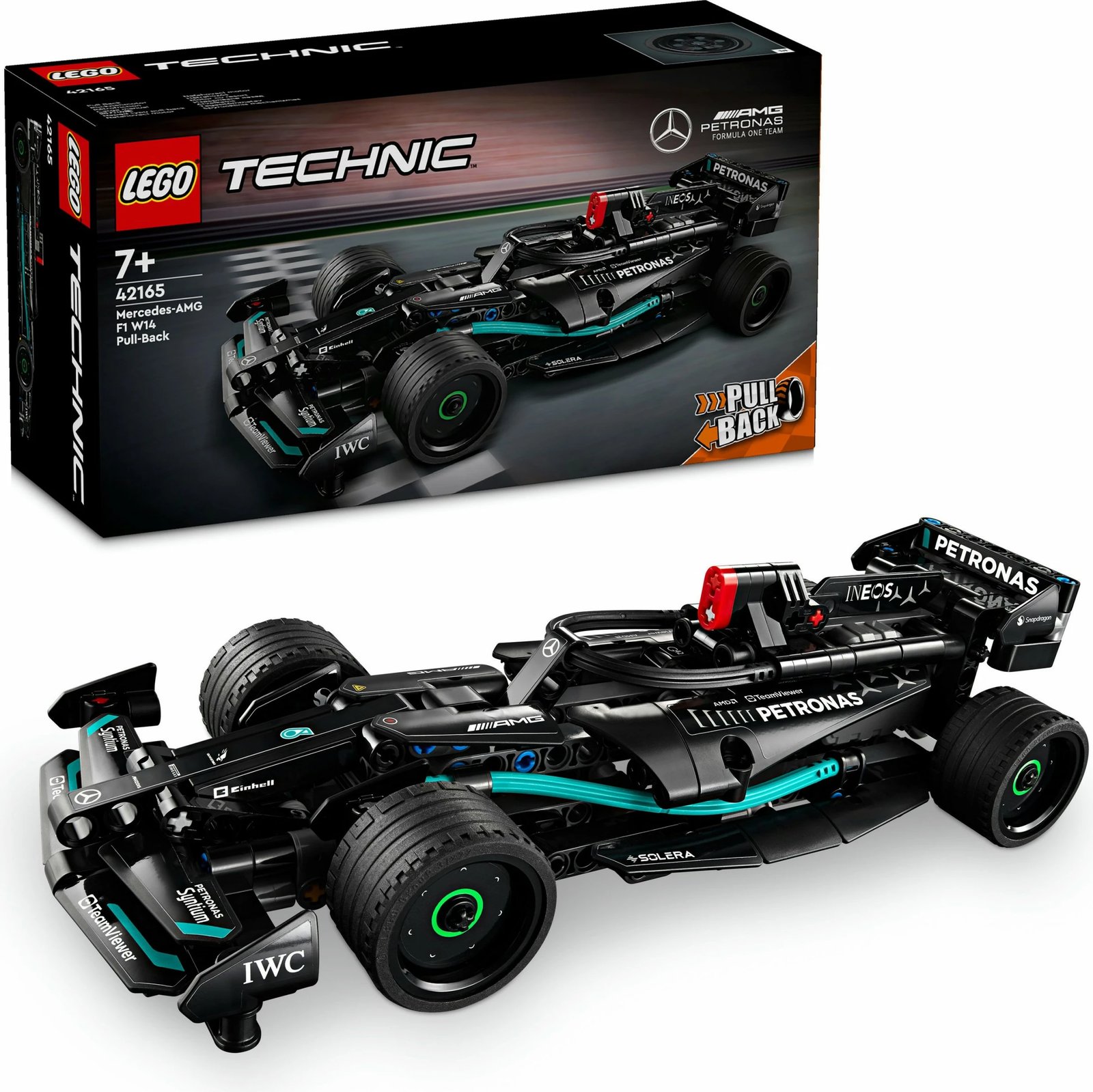 Set ndërtimi LEGO Mercedes-AMG F1 W14 E Performance, 240 pjesë, Multikolor