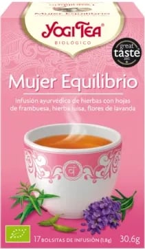Çaj bimor Yogi Tea Mujer Equilibrio, 17 qese
