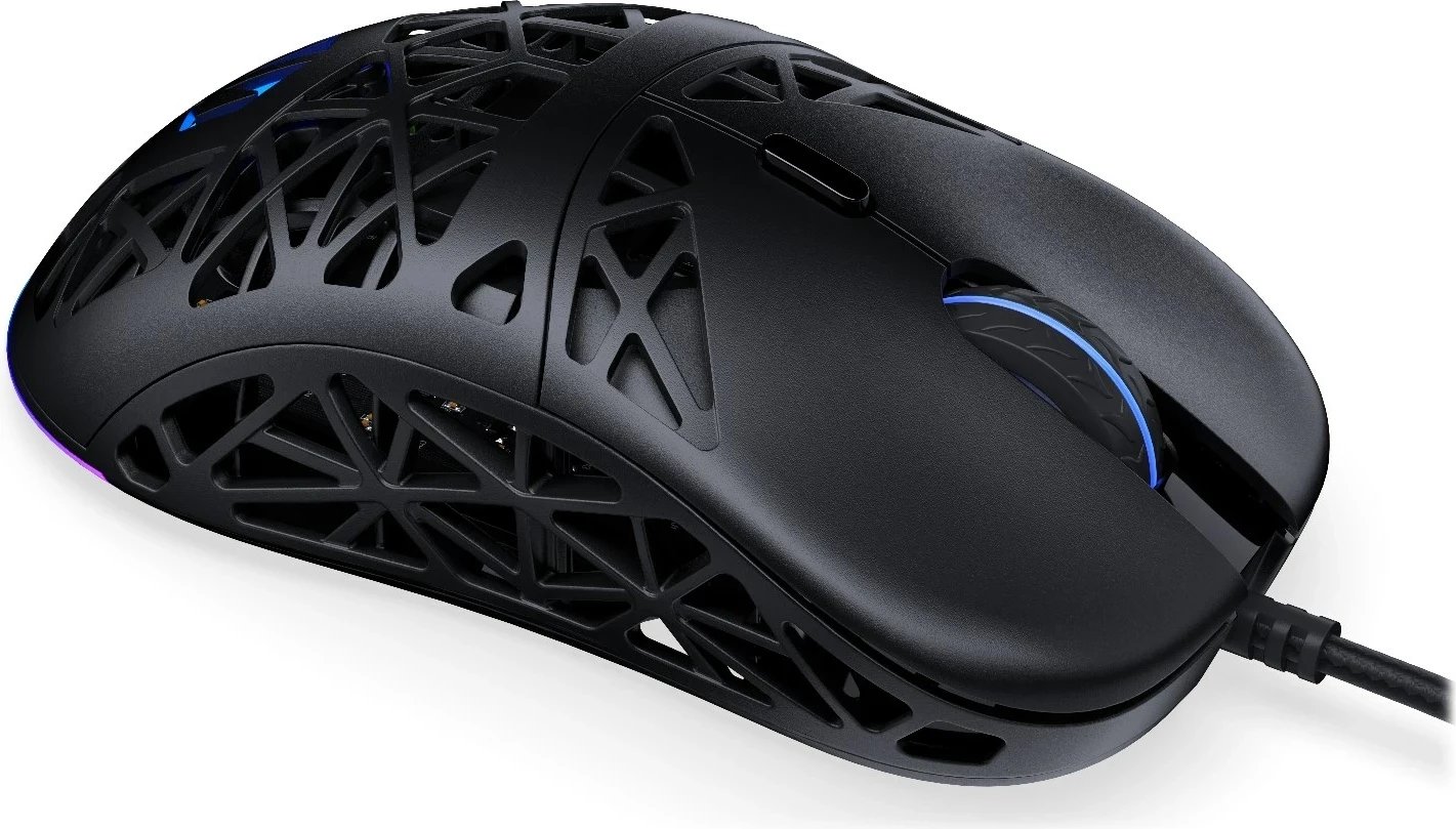 Maus gaming ENDORFY LIV EY6A020, me kabllo, 12000 DPI, i zi